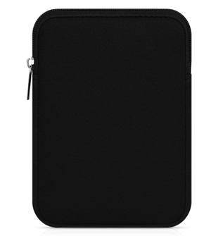 Sleeve - Sort zipper sleeve til Kindle, Paperwhite, Voyage & Oasis