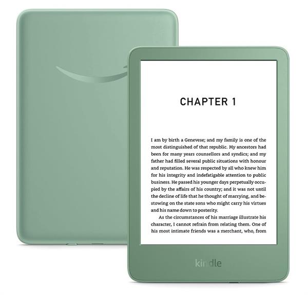 Amazon Kindle - 11 generation (2024) - 6" - Matcha Grøn - 16GB