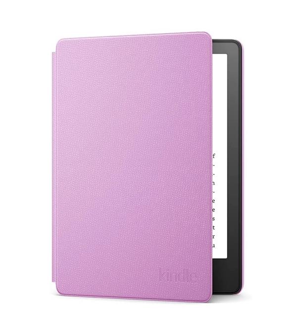 eBookReader Amazon Paperwhite 5 2021 læder cover lavendel omslag