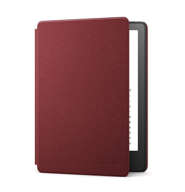 eBookReader Amazon Paperwhite 5 2021 læder cover merlot omslag