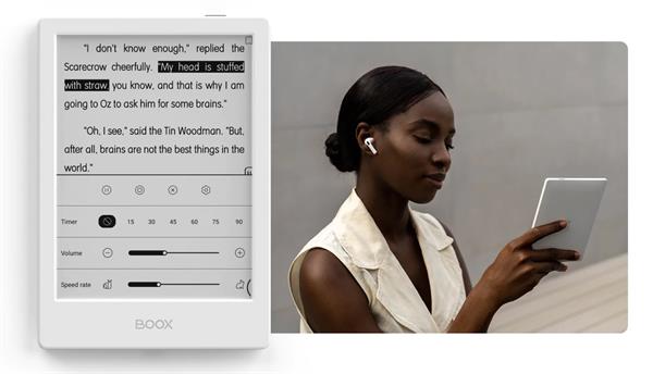 eBookReader Onyx BOOX Poke 4 Lite - læse  og highlighte