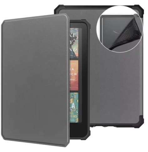 eBookReader Cover til Kindle Paperwhite 6 - 7" (2024) grå tpu