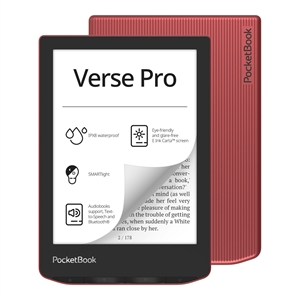 PocketBook - PB 634 - Verse Pro - Passion rød - 6" skærm - 16GB